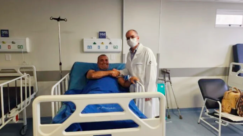 Vontade de ficar curado leva paciente de Macapá a ser submetido a transplante musculoesquelético em Belém